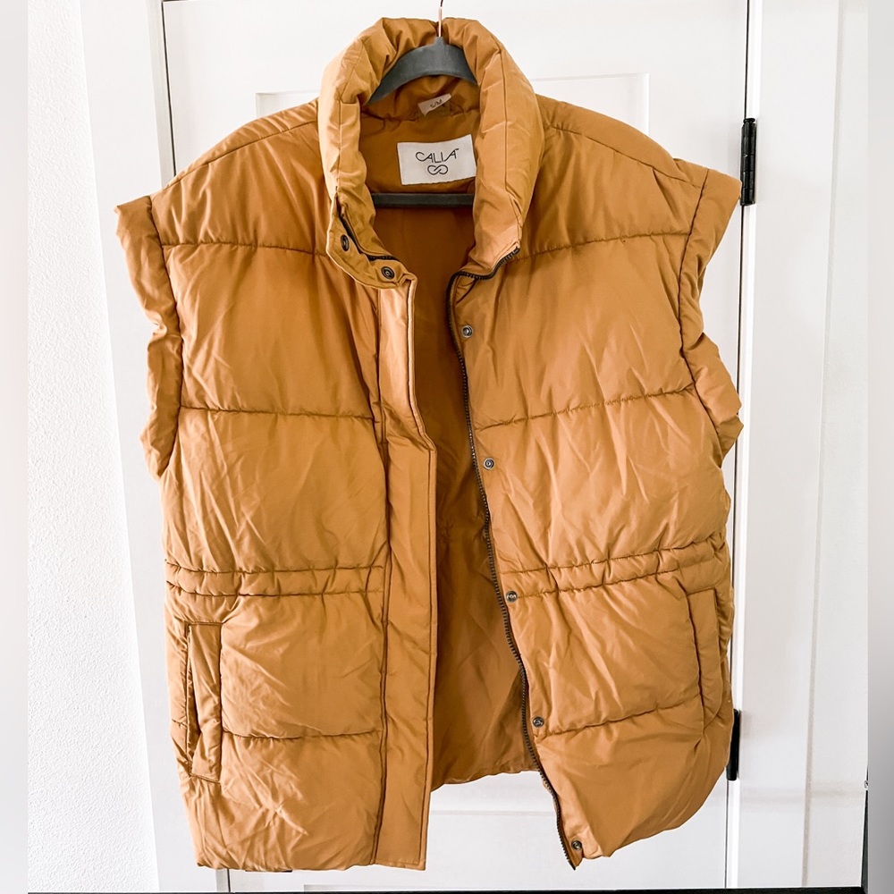 CALIA puffer vest.
